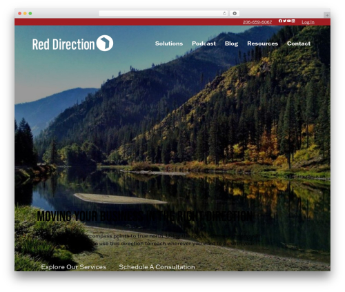 WordPress theme Under Gliffen - reddirection.com