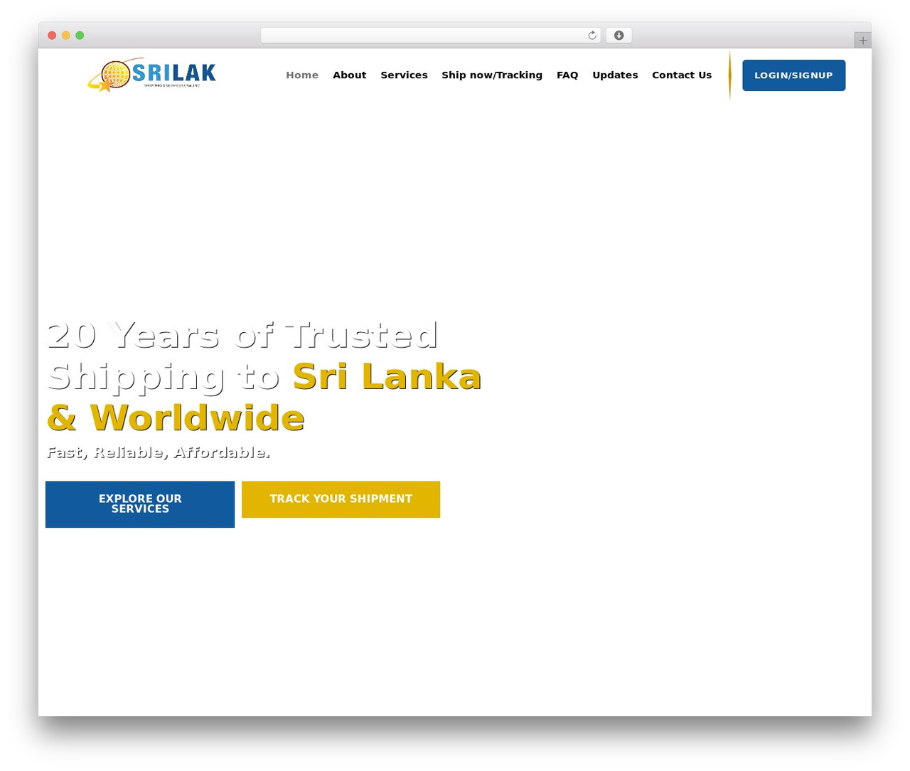 WP theme Hello Elementor - srilak.com