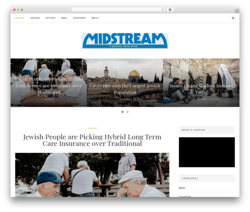 EasyNote WordPress theme - midstreamthf.com