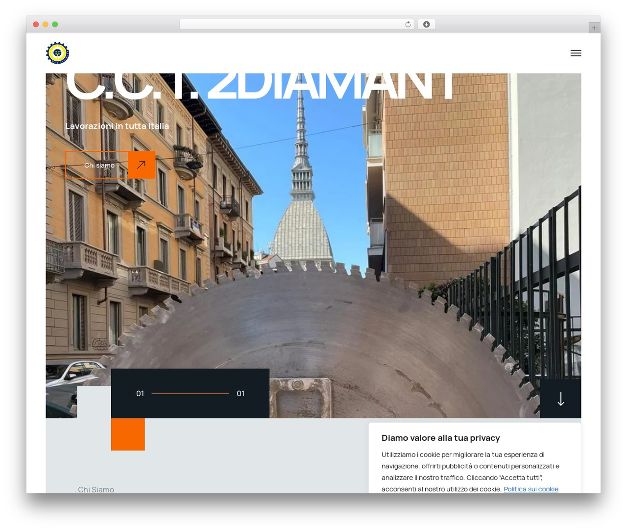 Industrium WordPress theme - cct2diamant.com