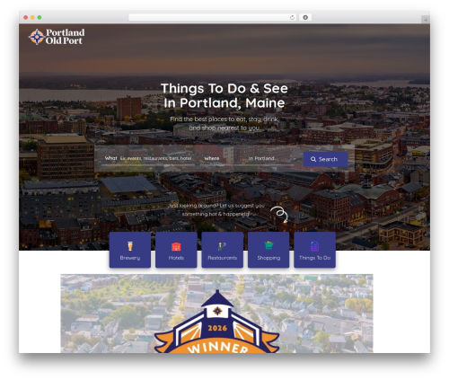 Cubewp framework WordPress plugin - www.portlandoldport.com