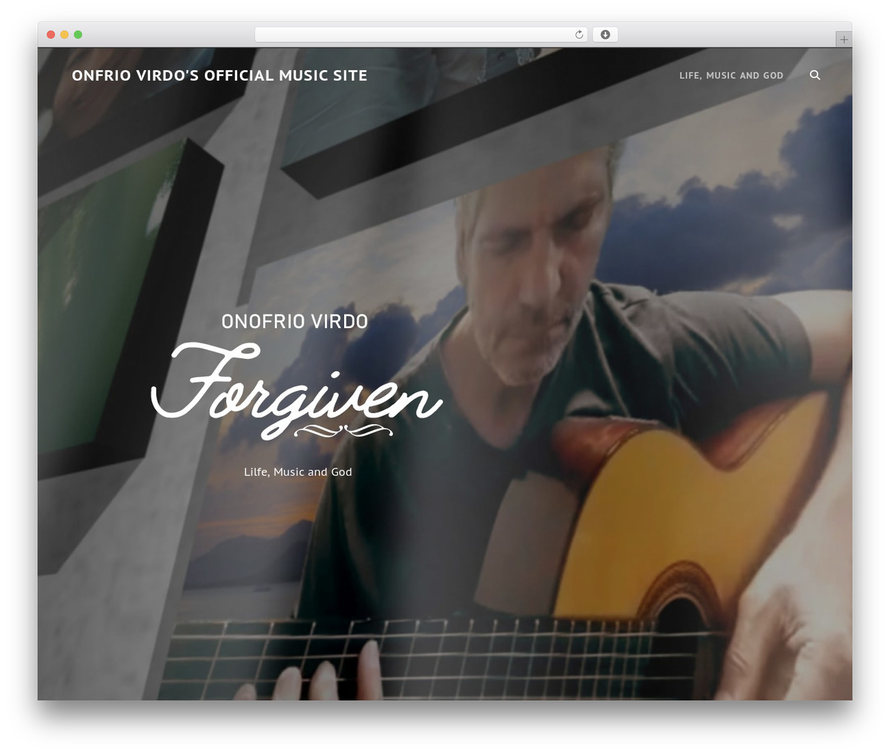 Theme WordPress Euphony - onofriomusic.com