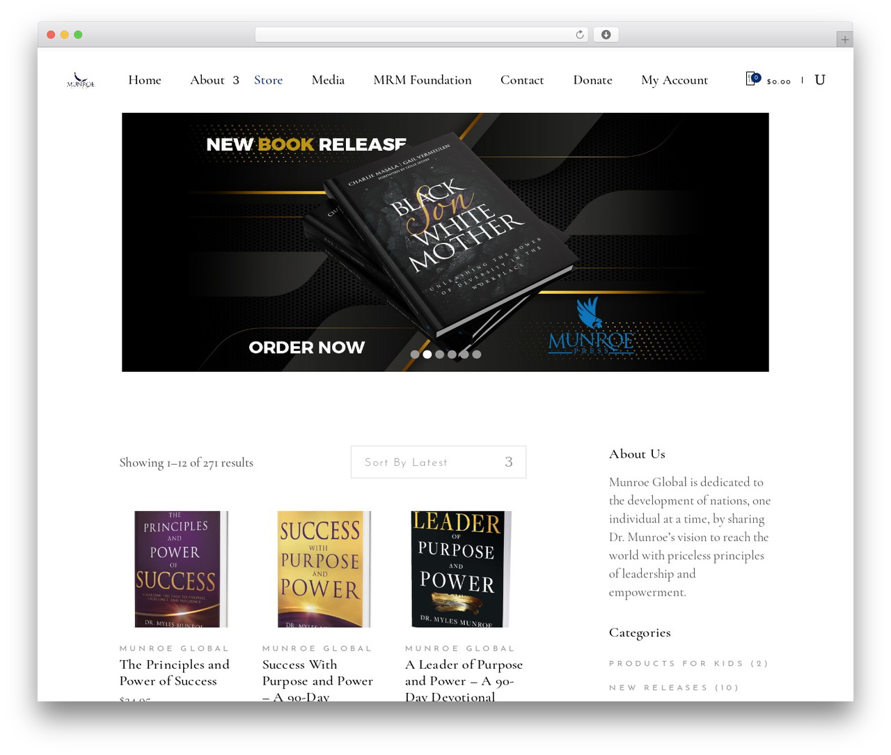 Theme WordPress ChapterOne - munroeglobal.com Theme WordPress ChapterOne - munroeglobal.com