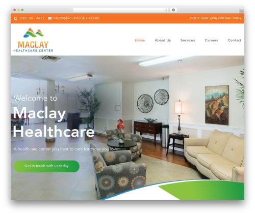Theme WordPress Macley - maclayhealth.com