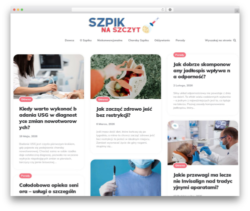 Theme WordPress Ruki - szpiknaszczyt.pl