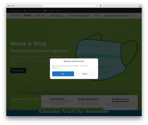 Theme WordPress VirtuSky - partheas.com