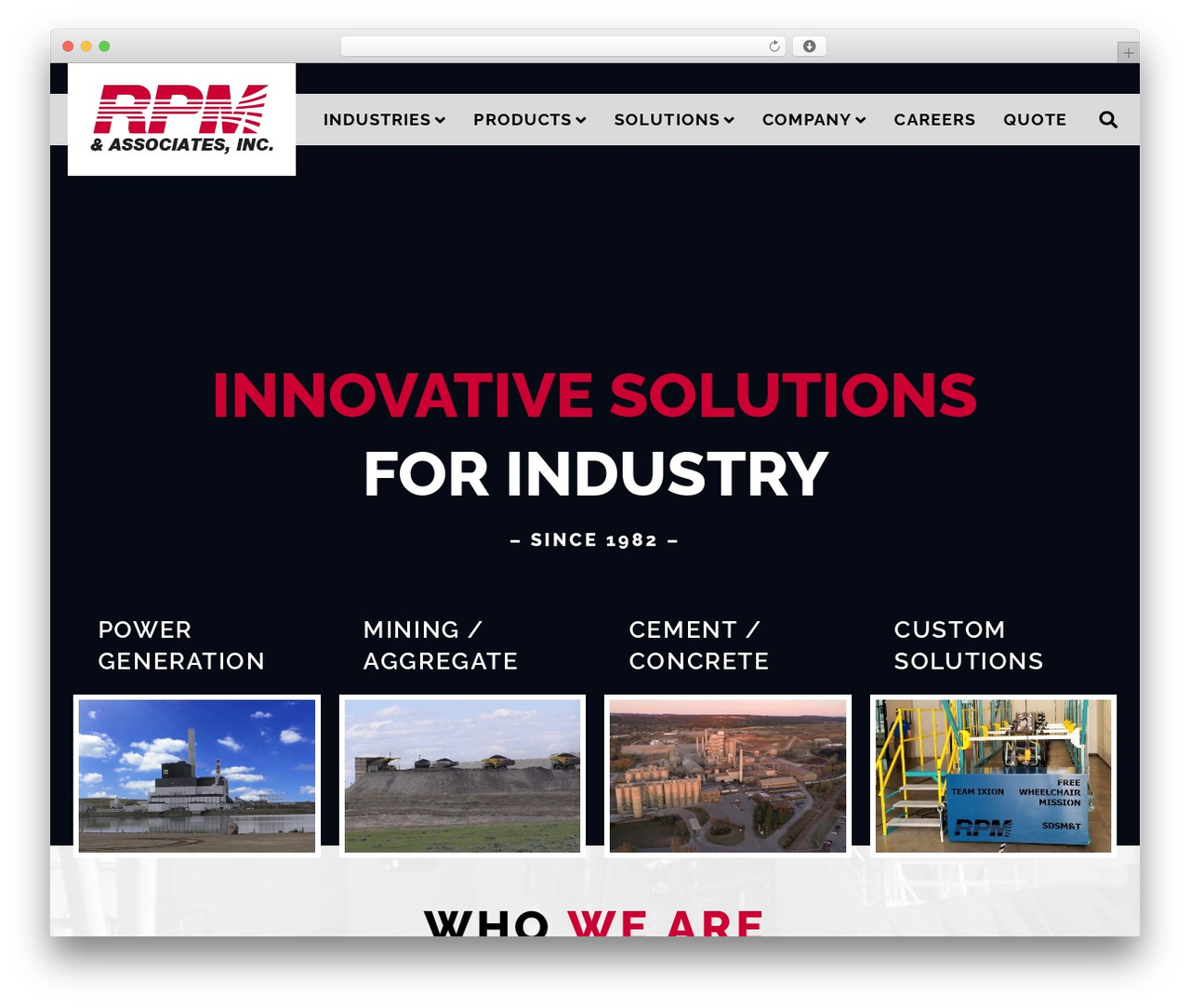 WordPress theme JmFramework - rpmandassociates.com