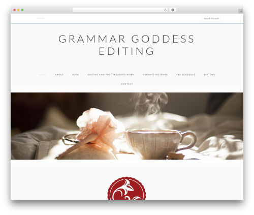WordPress theme Novelty Theme - grammargoddessediting.org
