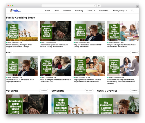 Taboola WordPress plugin - familycoachingstudy.org