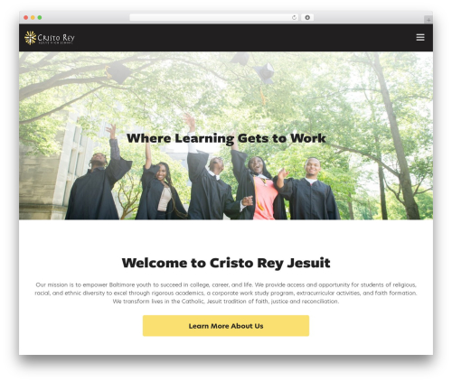 Your Website theme WordPress - cristoreybalt.org