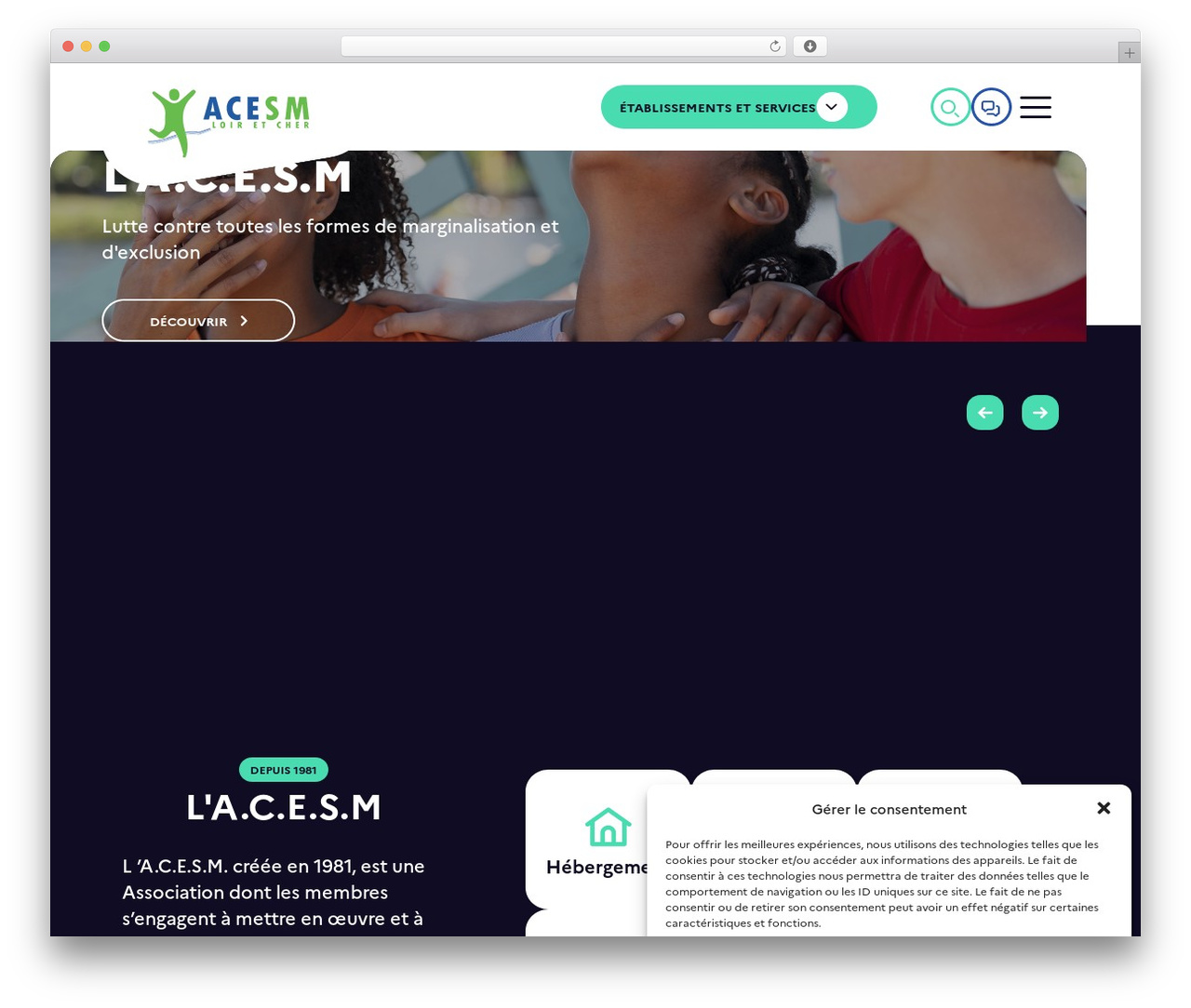 ACESM WordPress theme - acesm.net