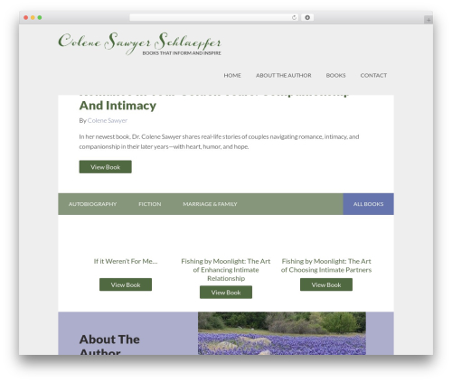 Genesis Author Pro (genesis-author-pro) free WordPress plugin - colenesawyer.com Genesis Author Pro (genesis-author-pro) free WordPress plugin - colenesawyer.com