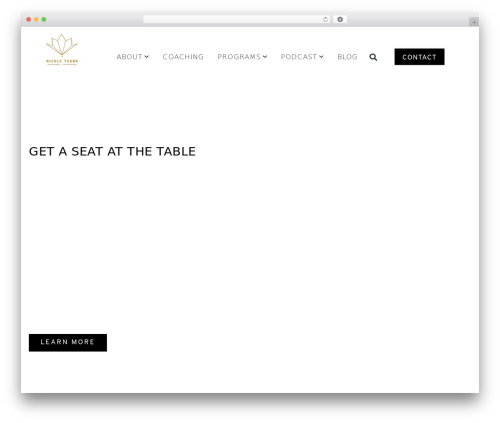 Brielle WordPress theme - nicoletsong.com