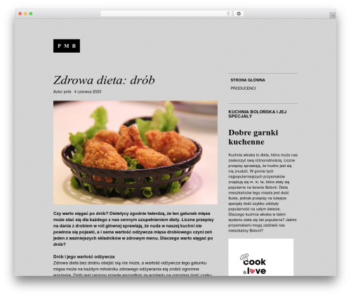 Capoverso WordPress theme - pmb.com.pl