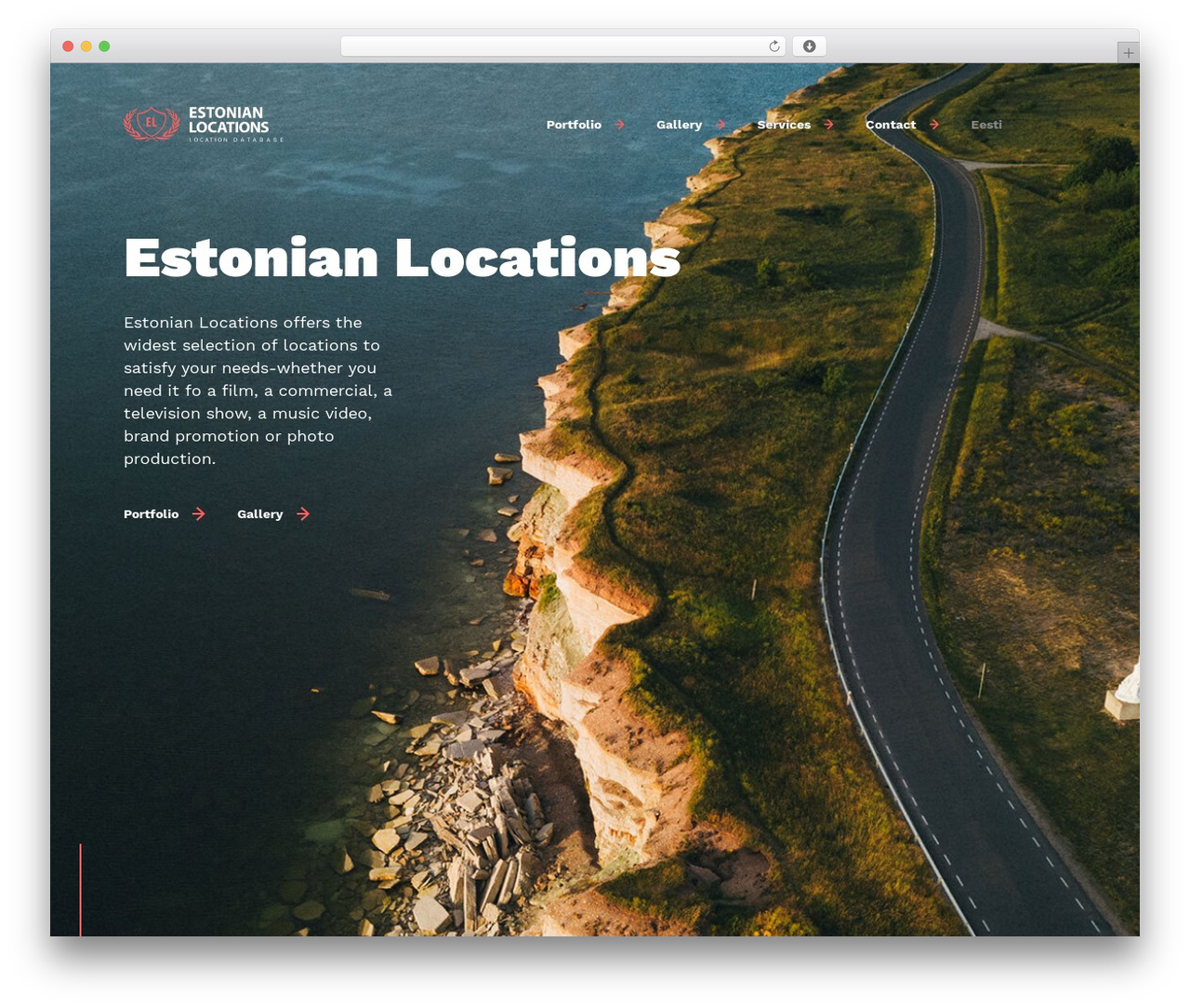 Cuba Casting WordPress website theme - estonianlocations.com