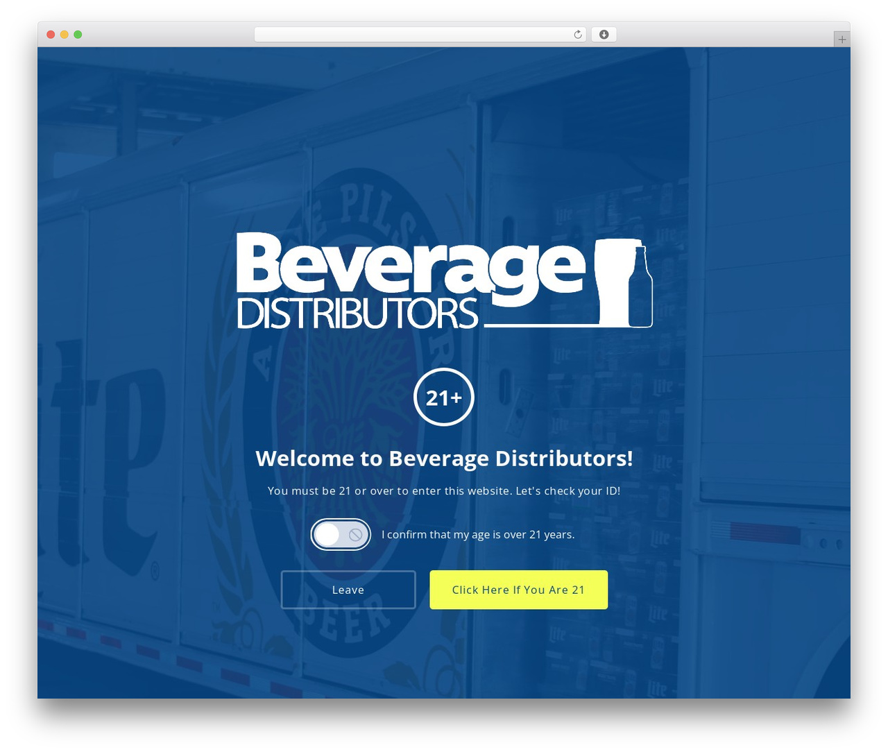 Divi theme WordPress - beveragedist.com
