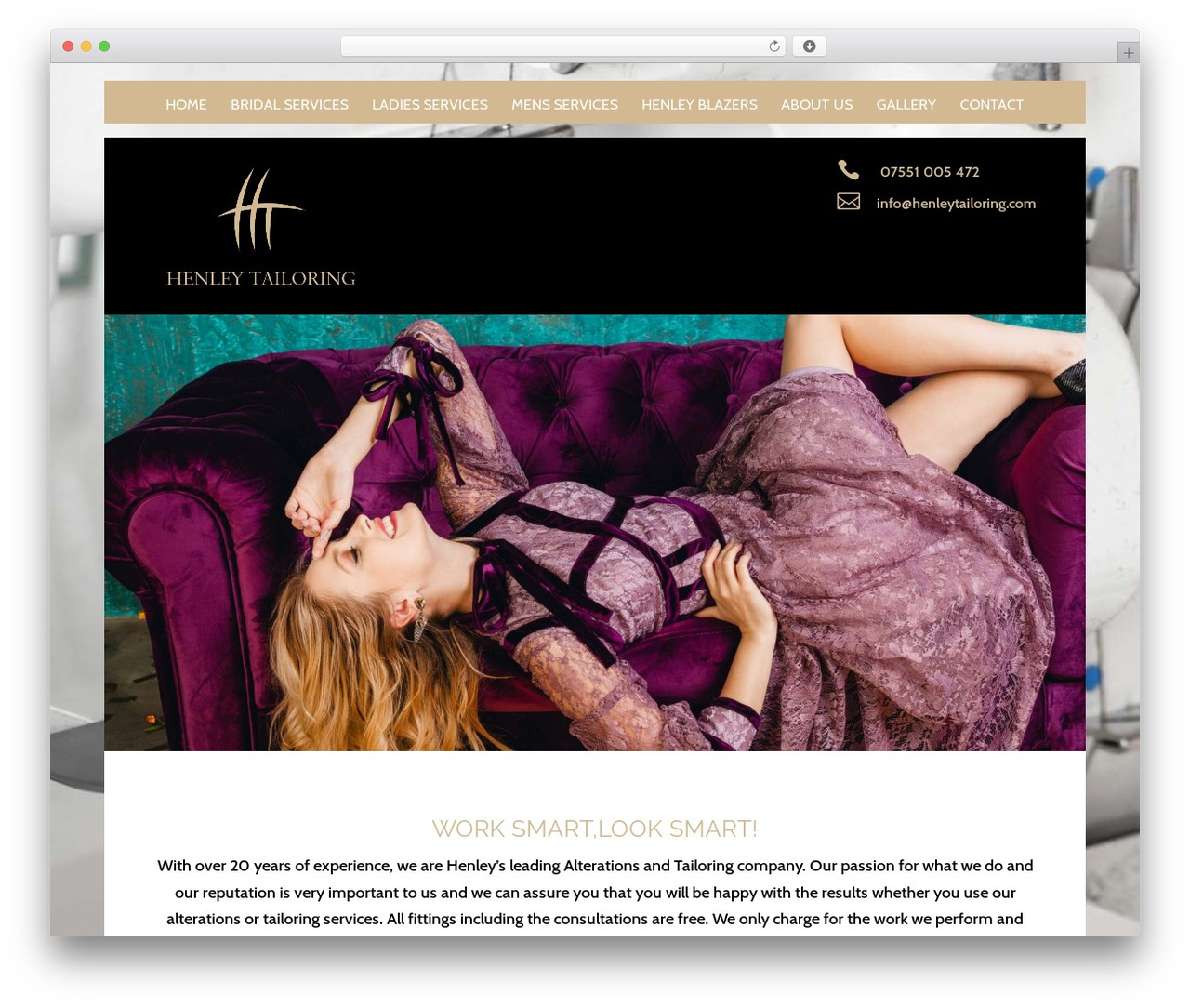 Divi WordPress theme - henleytailoring.com Divi WordPress theme - henleytailoring.com