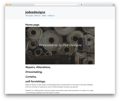newcss theme WordPress - jodeedesigns.com