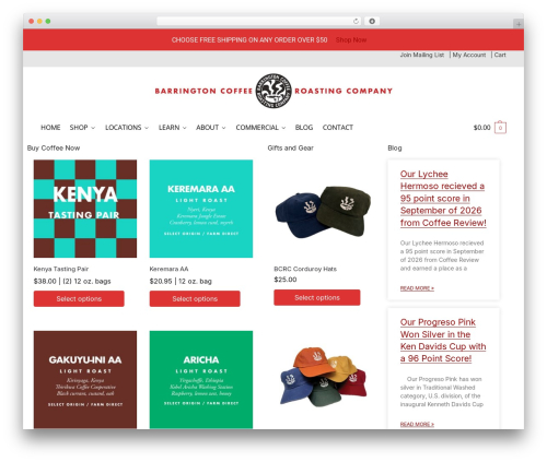 Commercegurus commercekit WordPress plugin - barringtoncoffee.com