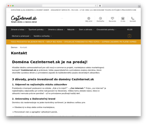 Hippoo WordPress plugin - cezinternet.sk