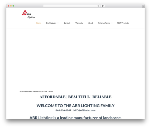 TheFox theme WordPress - abrenter.com