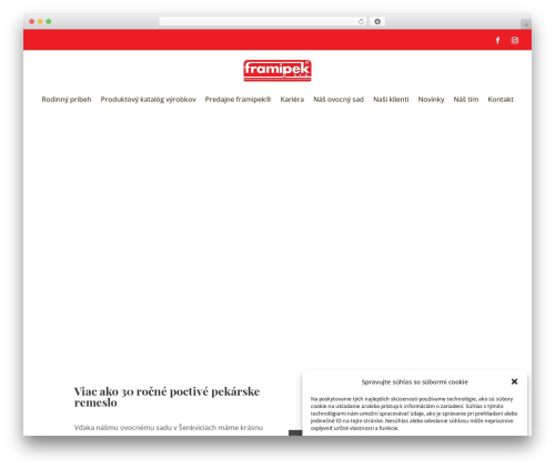Divi breadcrumbs module WordPress plugin - framipek.sk