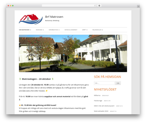 Tiny Framework theme WordPress - matrosen.se Tiny Framework theme WordPress - matrosen.se
