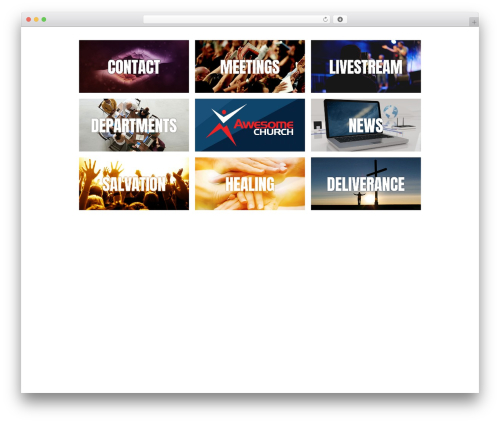 Toolset Starter best WordPress theme - awesomechurch.com