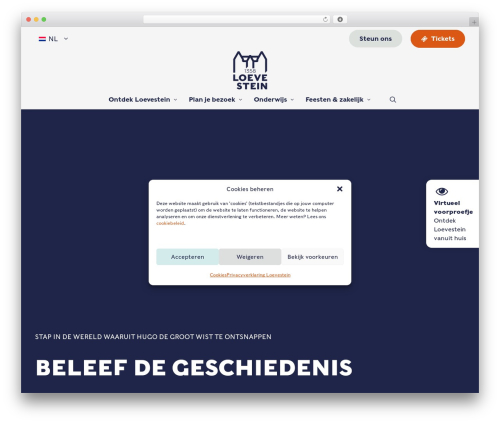 We’re Open! (opening-hours) free WordPress plugin - slotloevestein.nl