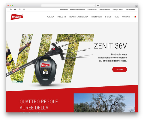 Uplift WordPress theme design - www.brumi.it