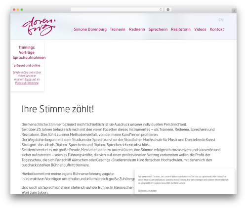 WordPress theme Divi - simonedorenburg.com