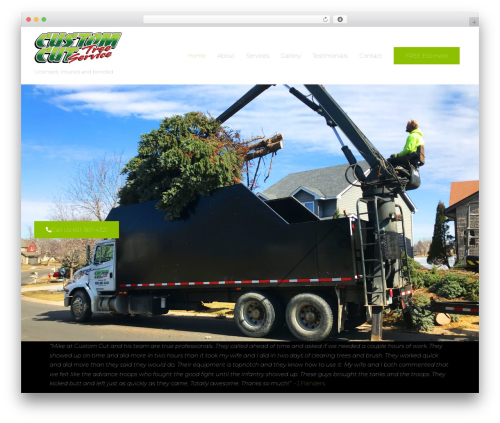 WordPress theme Astra - treefaller.com