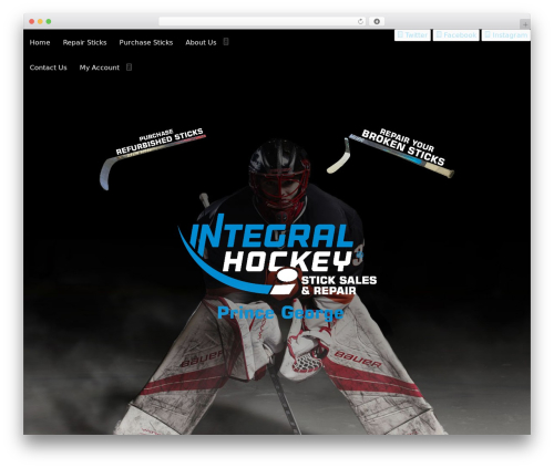 WordPress theme Hydrogen - integralhockeyprincegeorge.com