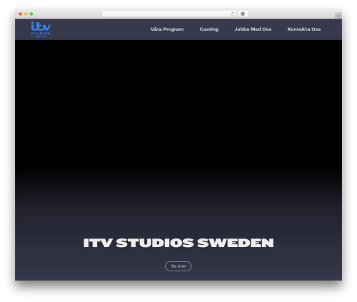WordPress theme ITV Studios Sweden - itvstudiossweden.com