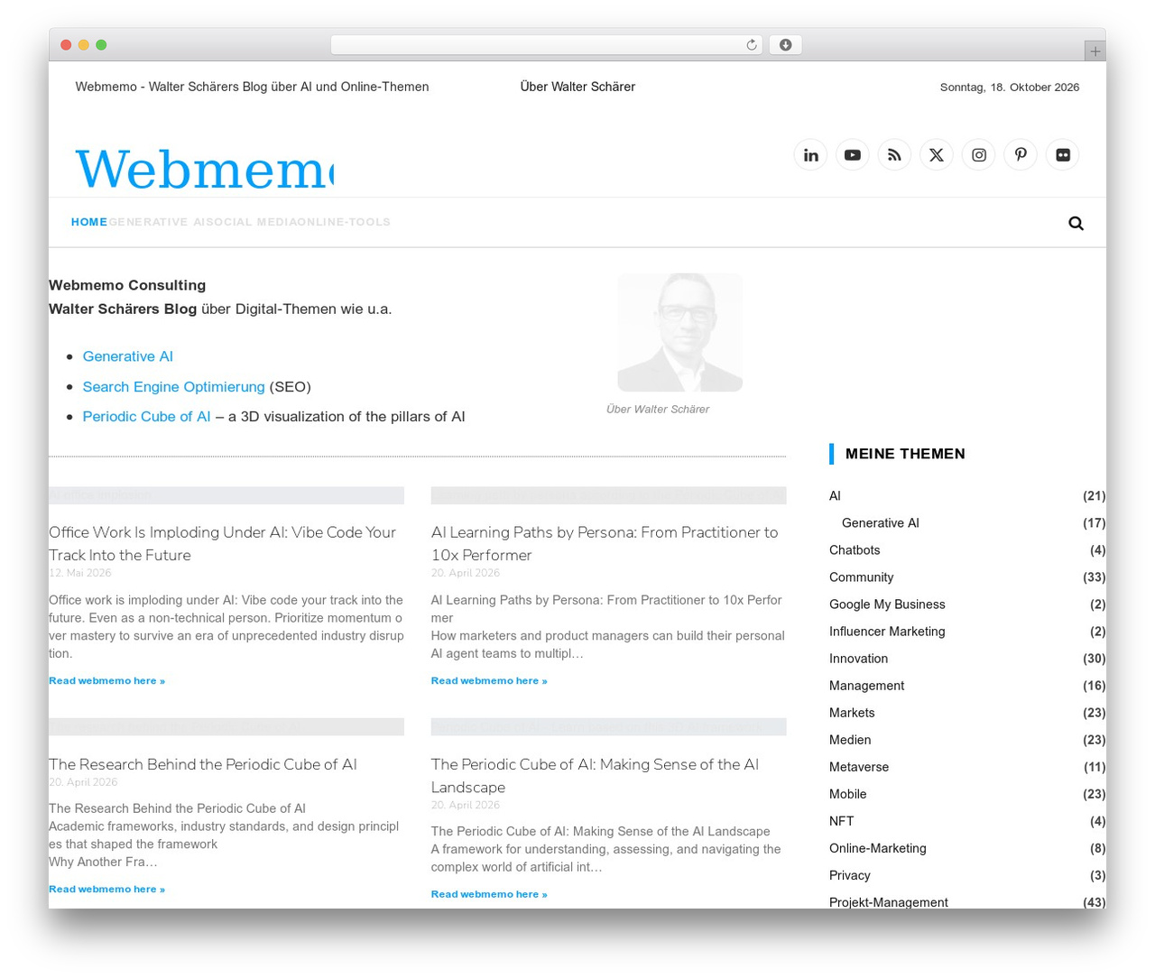 WordPress theme SmartMag - webmemo.ch WordPress theme SmartMag - webmemo.ch