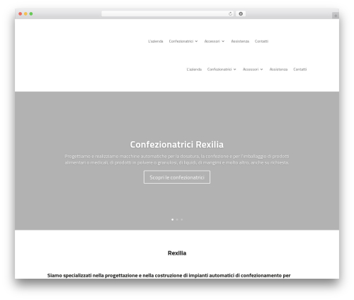 WP theme Divi - rexilia.com