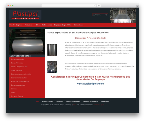 Genesispro WordPress plugin - plastipolcr.com