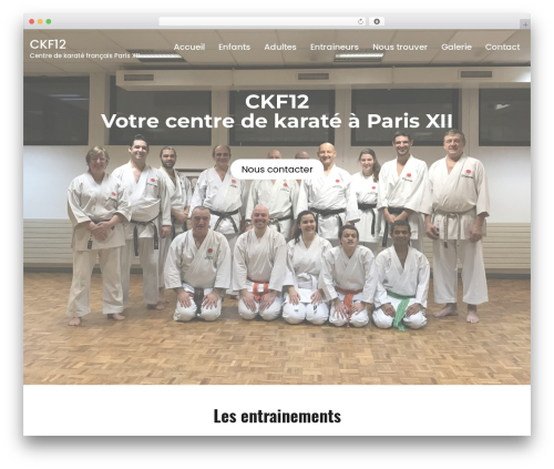 Arrival WordPress website theme - ckf12.com