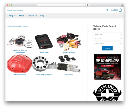 Azonpress WordPress plugin - ronthepartsguy.com