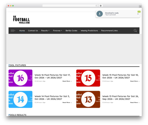 BC theme WordPress - www.ukfootballpools.com