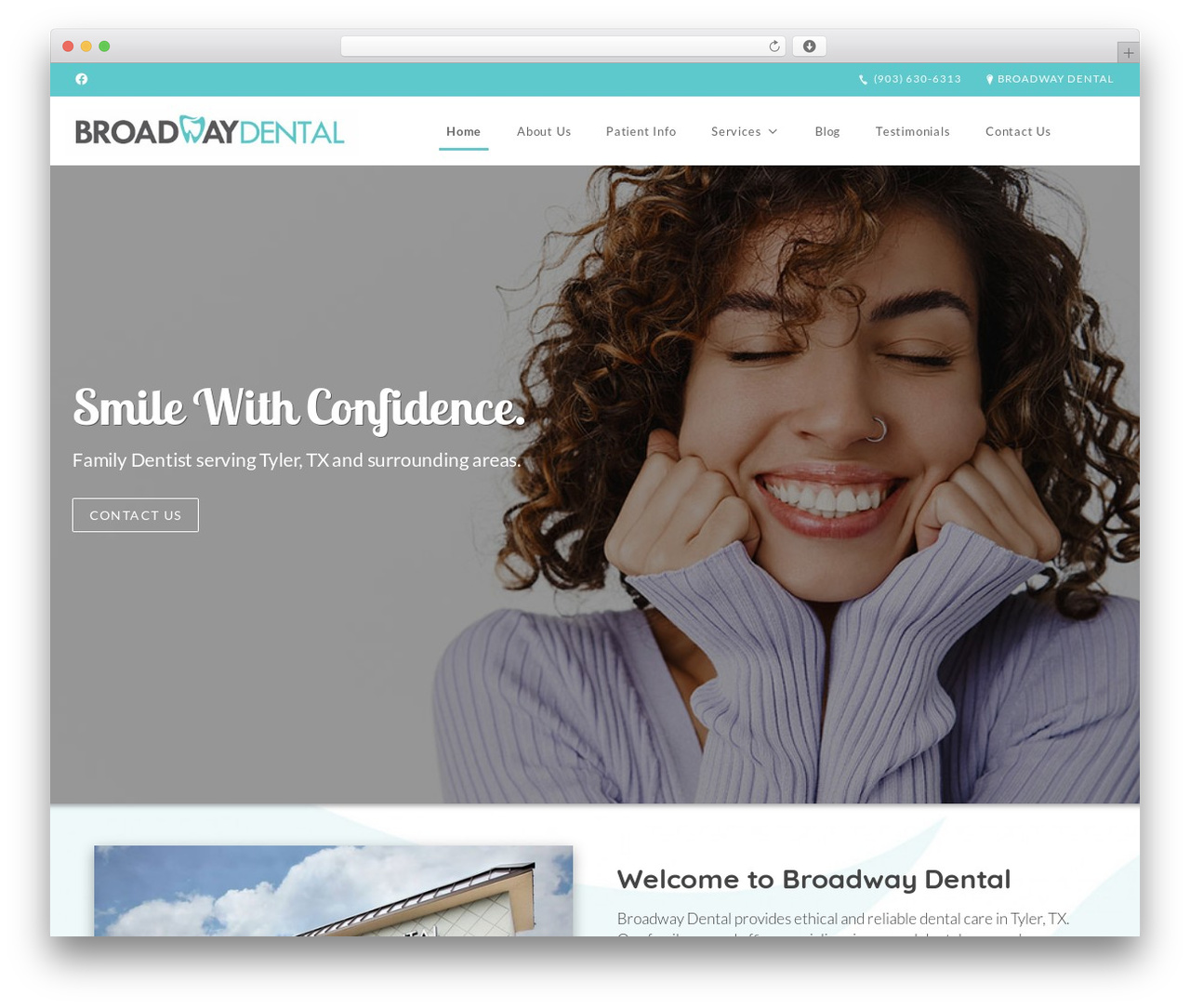 Bike Shop WordPress theme - broadwaydentaltyler.com