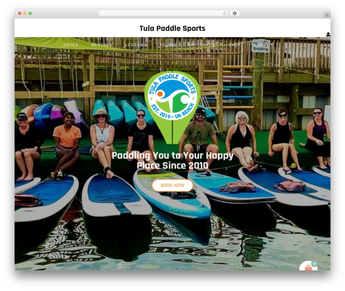 Clients theme WordPress - tulasports.com