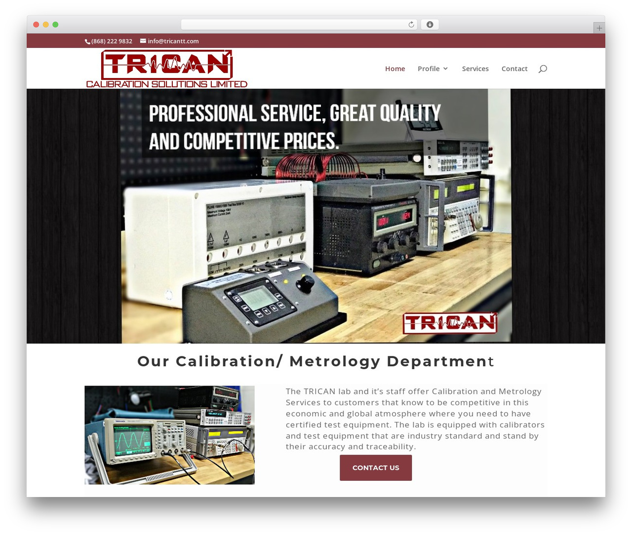 Divi WordPress theme - tricantt.com