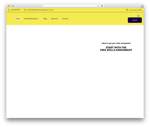 Apus simple event WordPress plugin - alphatraderecognition.com.au