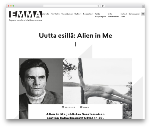 Emma WordPress theme - emmamuseum.fi