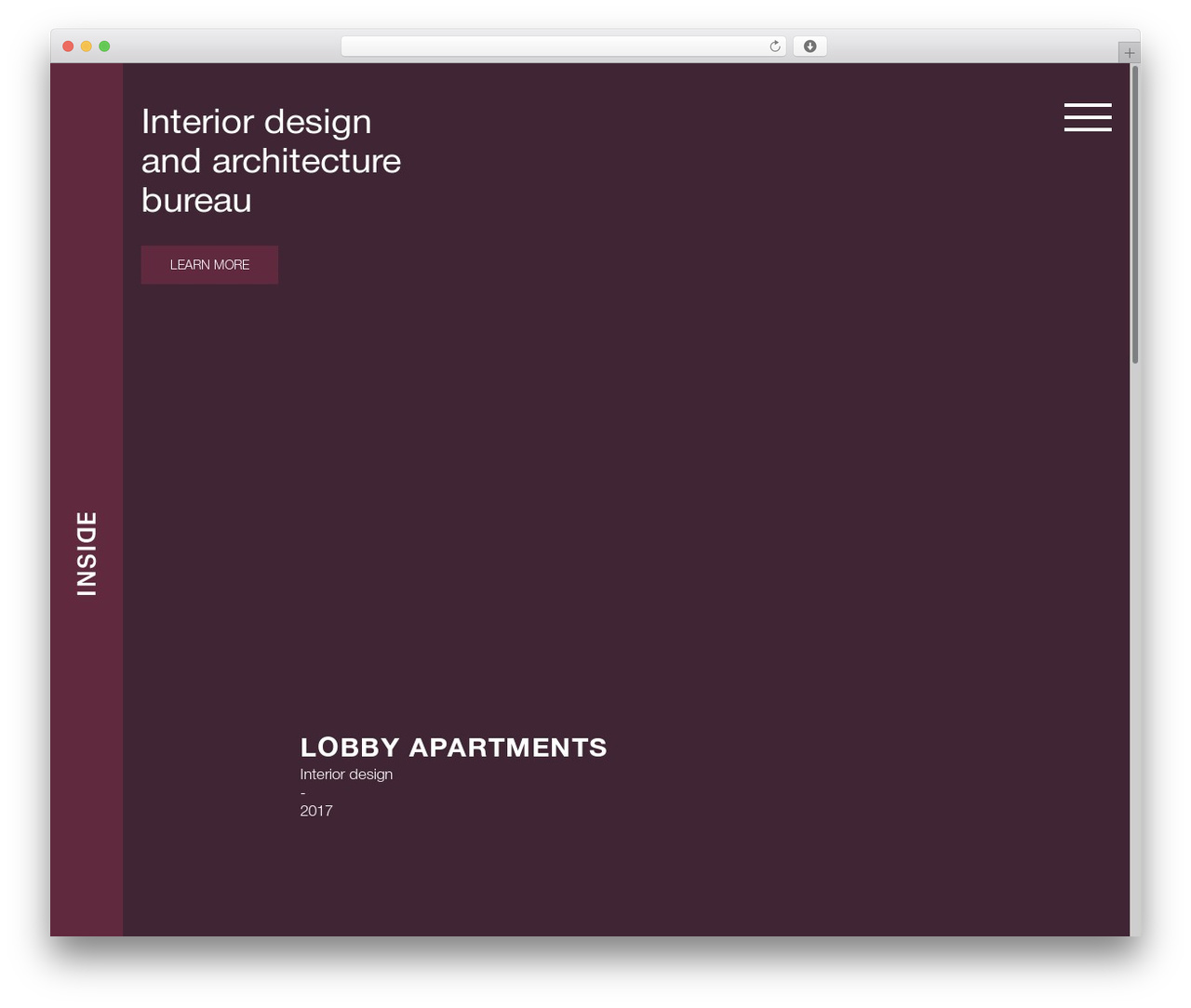 INSIDE WordPress website theme - inside.studio INSIDE WordPress website theme - inside.studio