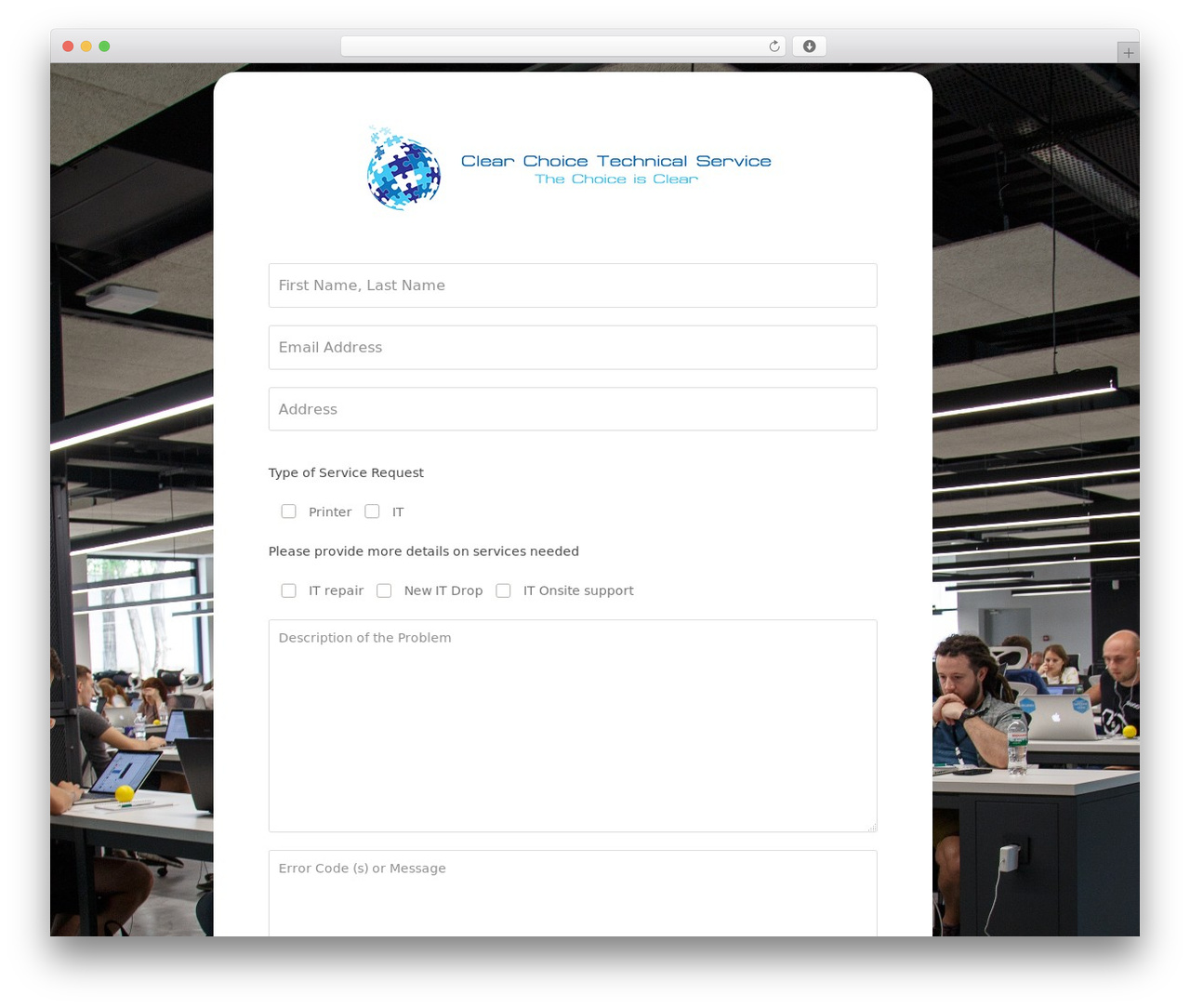 OceanWP WordPress theme design - openservicecall.com