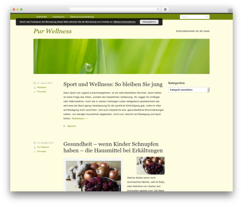 Rumput Hijau WordPress theme - pur-wellness.org
