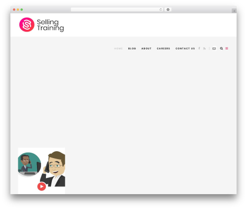 Scribbler theme WordPress - sellingtraining.com