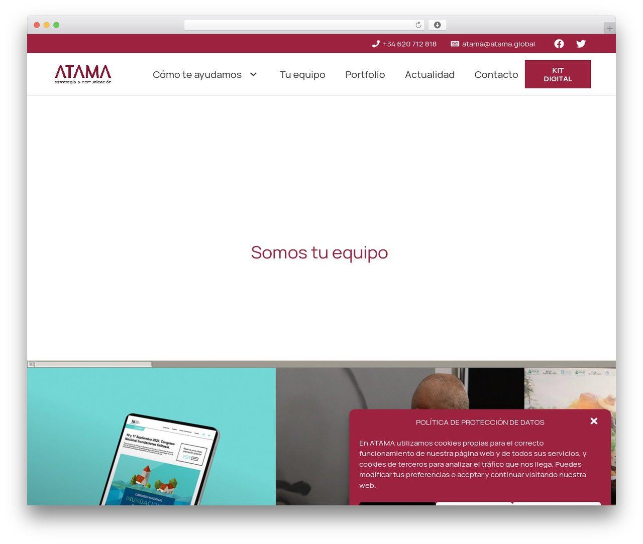 Sisweb theme WordPress - atama.global